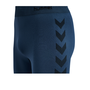 Hummel HMLFIRST First Seamless Training Tights Hose Funktionshose Kompressionshose blau 212557-7642