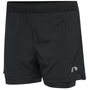 Newline Core Running 2 in 1 Damen Shorts kurze Hose Laufhose schwarz 500112-2001