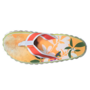 Beach Religion Flower Zehentrenner Badeschuhe Badelatschen orange/gelb/gr�n
