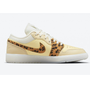 Nike Air Jordan 1 One Low SNKRS Day Sneaker Schuhe weiss/gelb/leo DN6998-700 Special Edition