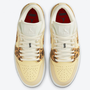 Nike Air Jordan 1 One Low SNKRS Day Sneaker Schuhe weiss/gelb/leo DN6998-700 Special Edition