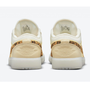 Nike Air Jordan 1 One Low SNKRS Day Sneaker Schuhe weiss/gelb/leo DN6998-700 Special Edition
