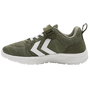 Hummel Pace JR Klett Kinderschuhe Sneaker olive/wei� 212381-6414