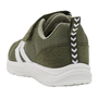 Hummel Pace JR Klett Kinderschuhe Sneaker olive/wei� 212381-6414