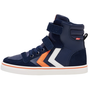 Hummel Slimmer Stadil High Jr Sneaker Schuhe blau/wei�/orange 212074-7003