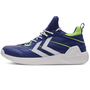 Hummel Algiz 2.0 Indoor Handballschuhe Sneaker blau/gr�n/wei� 215170-7015