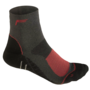 F-Lite MTB Mountainbike High CoolMax Socken Fahrradsocken Funktionssocken Sneakersocken grau/schwarz/rot 24-4515-7-0192