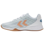 Hummel Root Elite Indoor Hallenschuhe Sportschuhe hellblau/orange/wei� 215024-7448