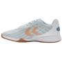 Hummel Root Elite Indoor Hallenschuhe Sportschuhe hellblau/orange/wei� 215024-7448