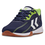 Hummel Root Elite Indoor Hallenschuhe Sportschuhe blau/wei�/gr�n 216797-7015