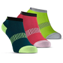Salming Performance Ankle Sock 3er Pack Socken Sneakersocken Sportsocken Laufsocken blau/gelb/rot 1278675-0999