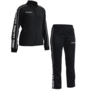 Salming Delta Damen Track Suit Trainingsanzug Jogginganzug Jacke + Hose schwarz/wei� 1198726-0101 / 1198727-0101