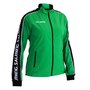 Salming Delta Damen Track Suit Trainingsanzug Jogginganzug Jacke + Hose gr�n/schwarz/wei� 1198726-0606 / 1198727-0101