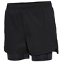 Newline NWL Dallas Shorts 2in1 Damen Running Laufshorts schwarz 500326-2001