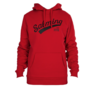 Salming Logo Hood Hoodie Hoody Pullover Kapuzenpullover rot/schwarz 1168675-0505
