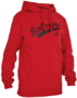 Salming Logo Hood Hoodie Hoody Pullover Kapuzenpullover rot/schwarz 1168675-0505