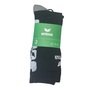 3 Paar Erima Classic 5-C Cubes Socks Socken Sportsocken schwarz/wei�/grau 218-1910
