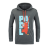 Babolat Padel Hood Sweat Hoodie Hoody Pullover Kapuzenpullover grau 6MS22041-3025