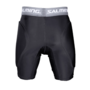 Salming Goalie Protective E-Series Shorts H�ftschutz Tiefschutz Kompression f�r Handball Torhu?ter und Feldspieler schwarz/grau 1149418-0110 suspensorium Sackschutz