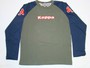 Kappa Hannover Kinder Longsleeve Sweatshirt Pullover langarm T-Shirt olive/dunkelblau