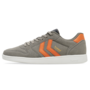 Hummel Handball Perfekt Synth. Suede Indoor Schuhe Sneaker grau/orange/wei� 222812-2858