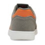 Hummel Handball Perfekt Synth. Suede Indoor Schuhe Sneaker grau/orange/wei� 222812-2858