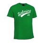 Salming Logo Tee JR Kinder T-Shirt gr�n/wei� 1167669-0606