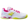 Babolat Propulse All Court Junior Tennis Tennisschuhe Sportschuhe weiss/gelb/pink 33S21478-1058