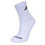 3er Pack Babolat Basic Sock Socken Tennissocken Sportsocken wei�/schwarz 5UA1371-1000