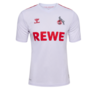 Hummel 1. FC K�ln 2023/24 Home Fussball Jersey Trikot Heimtrikot Shirt S/S wei�/rot 221153-9402