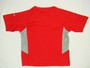 Regatta Impact Microfaser Kinder T-Shirt rot/grau