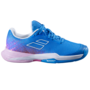 Babolat Jet Mach 3 All Court Junior Tennis Tennisschuhe Sportschuhe blau/wei�/rosa 32S23883-4106
