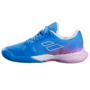 Babolat Jet Mach 3 All Court Junior Tennis Tennisschuhe Sportschuhe blau/wei�/rosa 32S23883-4106