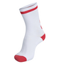 Hummel Elite Indoor Sport Sock Low Socken Sportsocken wei�/rot 204043-9402