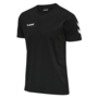 Hummel HMLGO Go Cotton Herren T-Shirt S/S schwarz/wei� 203566-2001