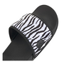Adidas Adilette Comfort Badelatschen Badeschlappen Sandale Zebra Animal Print schwarz/weiss IH2691