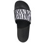 Adidas Adilette Comfort Badelatschen Badeschlappen Sandale Zebra Animal Print schwarz/weiss IH2691