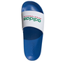 Adidas Adilette Shower Slide Badelatschen Badeschlappen Sandale weiss/blau IE8943