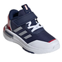 Adidas Marvel Captain America Racer EL Klett Kinder Sneaker Sportschuhe Turnschuhe blau/weiss/rot IF3409