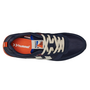 Hummel Monaco 86 NS Sneaker Schuhe blau/beige/orange 221427-7381