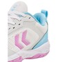 Hummel Speed Court Sportschuhe Hallenschuhe wei�/pink/blau 228236-3580