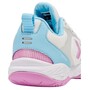 Hummel Speed Court Sportschuhe Hallenschuhe wei�/pink/blau 228236-3580