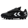 Hummel Hattrick MG JR Fu�ballschuhe Klettverschluss schwarz/wei� 217580-2042