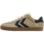 Hummel Diamant LX-E SD Suede Indoor Retro Schuhe Sneaker beige/schwarz 226231-8173