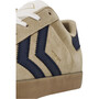 Hummel Diamant LX-E SD Suede Indoor Retro Schuhe Sneaker beige/schwarz 226231-8173