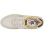 Hummel Stockholm LX-E AP2 Sneaker Leder Schuhe beige/lila/orange 226276-9325