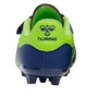 Hummel Hattrick MG JR Fu�ballschuhe Klettverschluss blau/gr�n 217580-7017