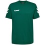 Hummel HMLGO Cotton T-Shirt S/S Herren Baumwolle gr�n/wei� 203566-6140