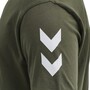 Hummel HMLGO Cotton T-Shirt S/S Herren oliv/wei� 203566-6084