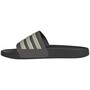 Adidas Adilette Shower Slide Badelatschen Badeschlappen Sandale grau/schwarz JI4761